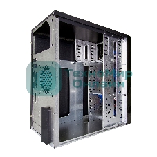 Компьютерный корпус Minitower ExeGate MA-371X Black, mATX (UN600, 120мм) 2хUSB+2хUSB 3.0, Audio