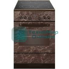 Плита электрическая Gefest ЭП Н Д 6560-03 0054 коричневый, конфорок 4 шт, духовка 55 л, 60 см x 85 см x 60 см