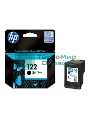 Картридж струйный HP 122 CH561HE черный для HP DJ 1050/2050/2050s (120стр.)