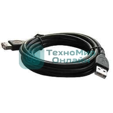 Кабель Gembird PRO USB 2.0 удлинительный 1.8м AM/AF позол.конт., фер.кол., пакет