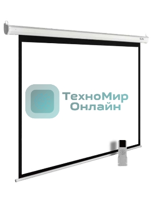 Экран Cactus 180x240см MotoExpert CS-PSME-240x180-WT 4:3 настенно-потолочный рулонный белый (моторизованный привод)