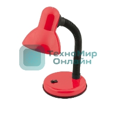 Светильник TLI-201 Red. E27 настольный красн. Uniel 00453