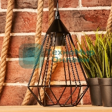 Лампа светодиодная филаментная Rexant Шарик GL45 7.5 Вт 600 Лм 2700K E27 диммируемая, прозрачная колба