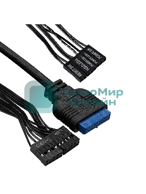 Компьютерный корпус Minitower ExeGate BAA-113U-AAA450 (mATX, БП AAA450 с вент. 8см, 2хUSB+1хUSB 3.0, аудио, черный)