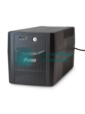 Источник бесперебойного питания Powerman Back Pro ИБП 1050/UPS Line-interactive 600W/1050VA (530183)