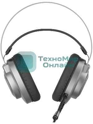 Гарнитура Bloody J200S серый, проводная, подсветка