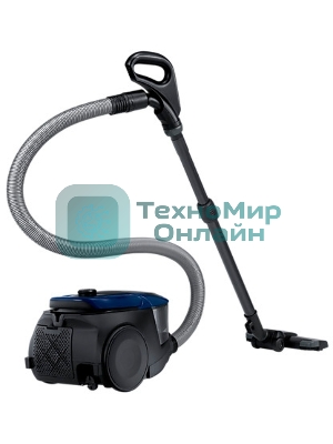 Пылесос Samsung SC18M3120VB синий, 380/1800 Вт, уборка сухая, пылесборник контейнер 2 л
