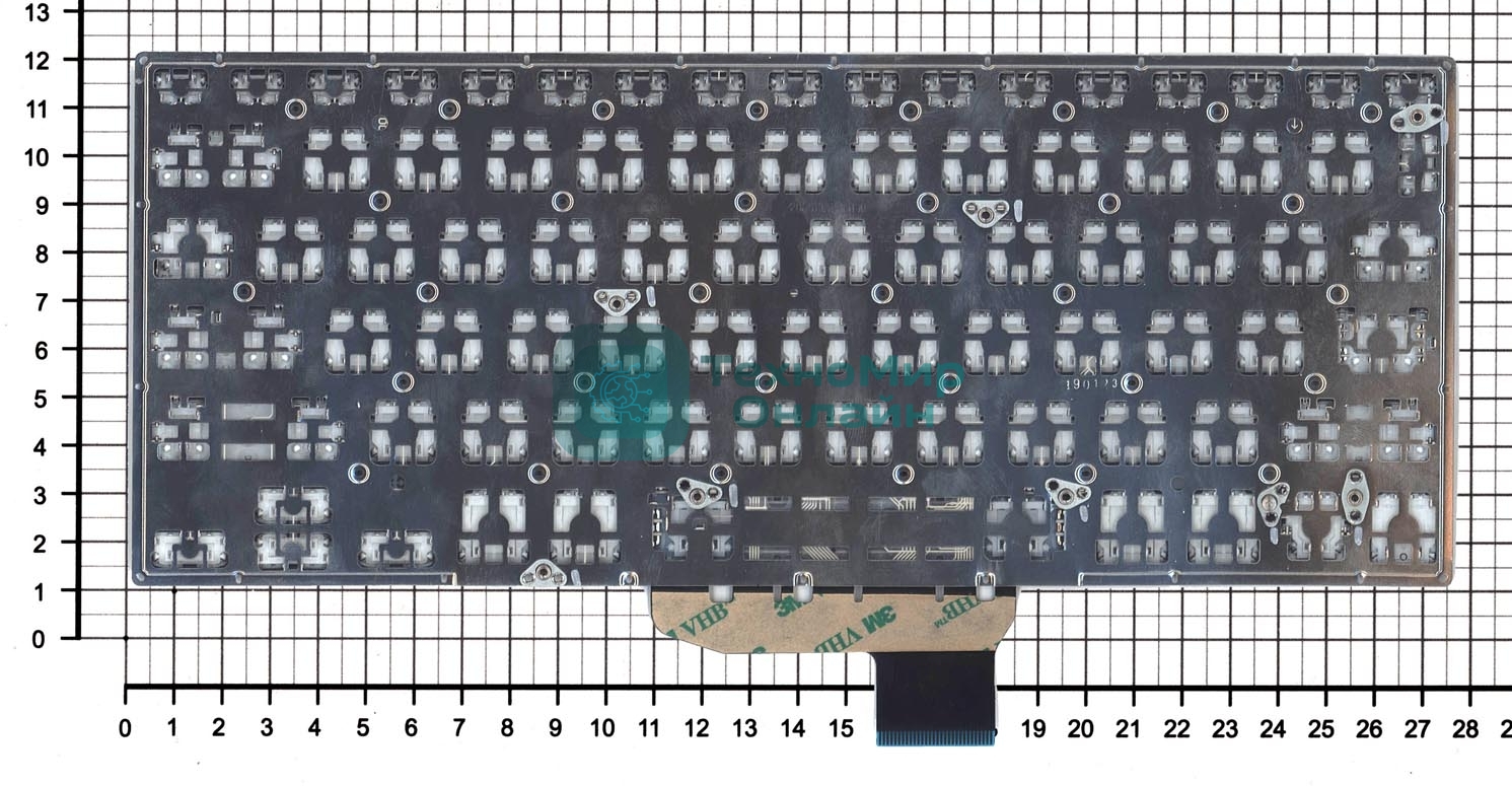 Клавиатура для ноутбука Asus VivoBook S430FA X430 черная