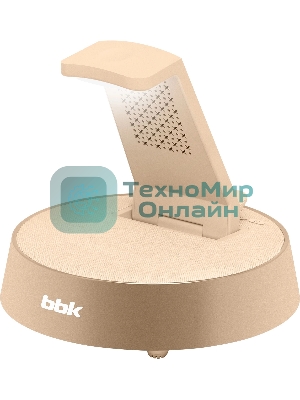 Портативная колонка BBK BTA1110 золотистый 10W 2.0 BT 10м 1800mAh