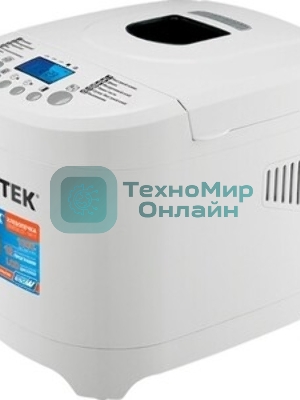 Хлебопечка Centek CT-1417 белый, 850 Вт, 1.5 кг, 15 программ
