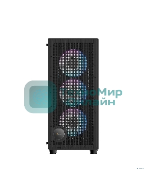 Компьютерный корпус Ocypus Gaммa C70 BK ARGB ATX/win/black/4 ARGB fans/no PSU/Tempered Glass