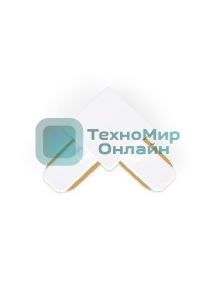 GL7070 WH белый коннектор угловой однофазный для соединения трековых шинопроводов