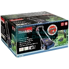 Газонокосилки Makita UV3200 Скарификатор,{1300Вт,32см,3500об\мин,5уров(-10+10мм),30л,нож-фреза,12кг,кор}