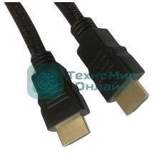 Кабель аудио-видео Buro HDMI (m)/HDMI (m) 5м. черный (HDMI-V1.4-5MC)