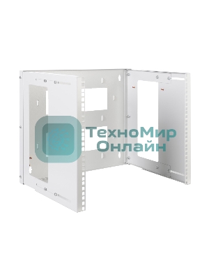 Кронштейн настенный 9U, регулируемая глубина 300-450 мм КНО-М-9U