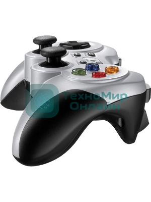 Геймпад Logitech F710 серебристый/черный USB Беспроводной виброотдача обратная связь (940-000172)
