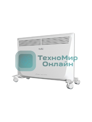 Конвектор электрический Ballu Enzo BEC/EZER-2000 белый, 2000 Вт, 25 м2, термостат, дисплей