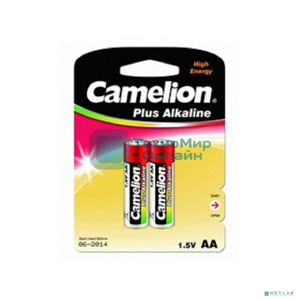Батарейка Camelion LR 6 .Plus Alkaline BL-2 (LR6-BP2, 1.5В)