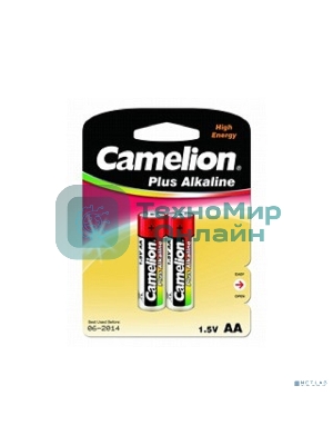 Батарейка Camelion LR 6 .Plus Alkaline BL-2 (LR6-BP2, 1.5В)
