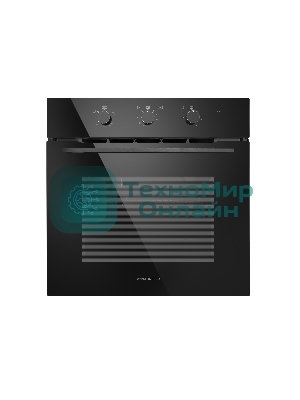 Шкаф духовой газовый с электрическим грилем Maunfeld MOGS703B2, встраиваемый