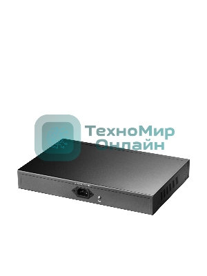 Коммутатор Cudy GS1018PS2 (L2) 18x1 Гбит/с 2xКомбо(1000BASE-T/SFP) 2SFP 16PoE 200W неуправляемый