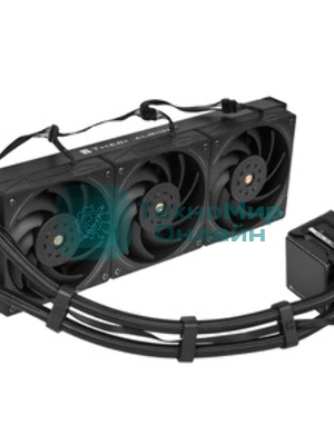 Система жидкостного охлаждения Thermalright Elite Vision 360 (360mm, LED, Black, ARGB/Fans: 3x120mm, 69CFM, 27dBA, 2150RPM/Pump height 63mm, Rad thickness 27mm/S: 1700, 1200, 1851, 115X, 2011, 2066, AM5, AM4)