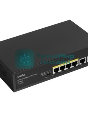 Коммутатор Cudy FS106P, 6×100 Мбит/с