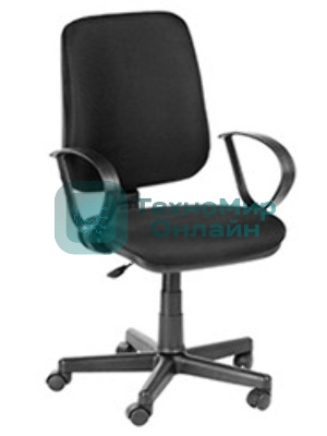 Кресло компьютерное OLSS Юпитер черный В-14 Крестовина: 