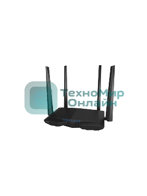 Маршрутизатор Tenda AC6 AC1200 Двухдиапазонный, Wi-Fi маршрутизатор, 4*5 дБи внешние антенны