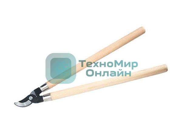 Сучкорез Palisad 640 мм загнутые лезвия из углеродистой стали деревянные ручки