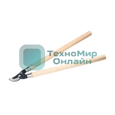 Сучкорез Palisad 640 мм загнутые лезвия из углеродистой стали деревянные ручки