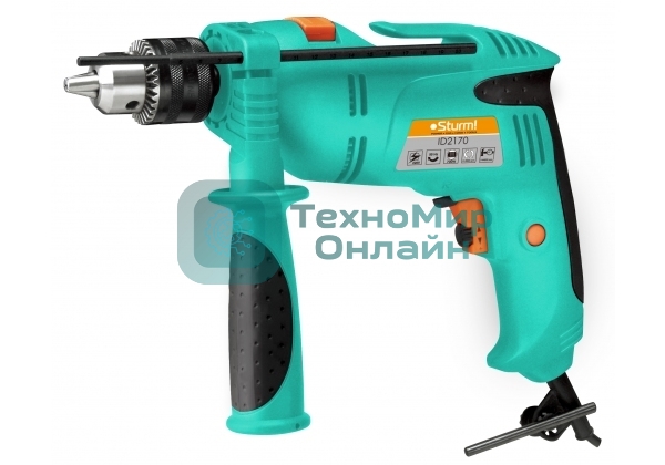 Дрель ударная Sturm ID2170 700Вт 0-2800об/мин 0-44800уд/мин регул обор патрон 13мм
