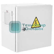 Шкаф ЭКОНОМ уличный всепогодный настенный укомплектованный (В600 Ш600 Г300), комплектация T1-IP54