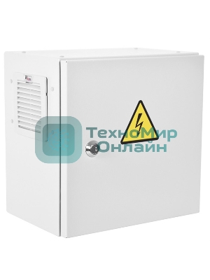 Шкаф ЭКОНОМ уличный всепогодный настенный укомплектованный (В600 Ш600 Г300), комплектация T1-IP54