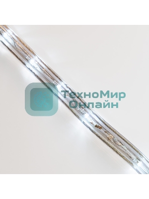 Дюралайт Neon-night LED, эффект мерцания (2W) - белый, 36 LED/м, бухта 100м