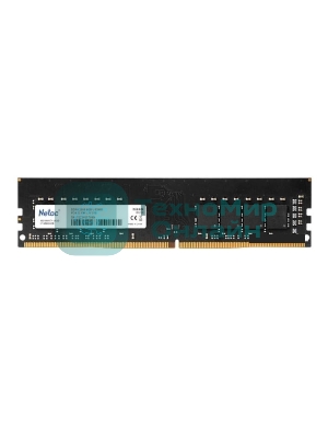 Оперативная память NETAC Basic, DDR4, 4GB (1x4GB), 2666MHz, CL19, DIMM