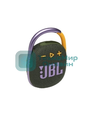 Портативная акустическая система JBL CLIP 4, зеленый