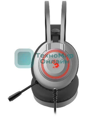 Гарнитура Bloody J200S серый, проводная, подсветка