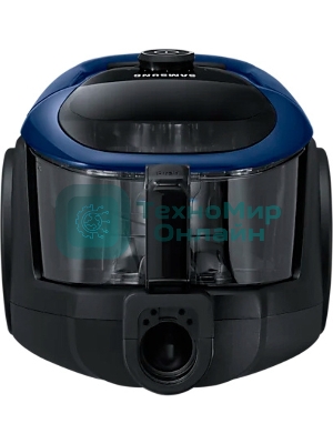 Пылесос Samsung SC18M3120VB синий, 380/1800 Вт, уборка сухая, пылесборник контейнер 2 л