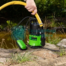 Дренажный насос Сибртех для чистой воды СДН300-5 300 Вт напор 65м 6500 л/ч