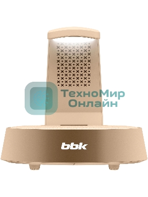 Портативная колонка BBK BTA1110 золотистый 10W 2.0 BT 10м 1800mAh