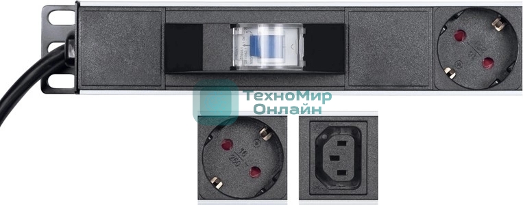 Блок распределения питания Rexant для 19