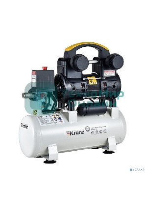 Компрессор воздушный Kranz KR-850/10, 850Вт, 140 л/мин, 10л