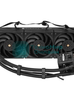Система жидкостного охлаждения Thermalright Elite Vision 360 (360mm, LED, Black, ARGB/Fans: 3x120mm, 69CFM, 27dBA, 2150RPM/Pump height 63mm, Rad thickness 27mm/S: 1700, 1200, 1851, 115X, 2011, 2066, AM5, AM4)