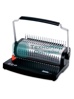 Переплетчик Office Kit B2121 A4/перф.20л.сшив/макс.500л./пластик.пруж. (6-51мм)