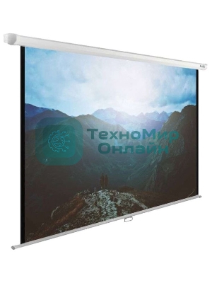 Экран Cactus 240x240 см WallExpert CS-PSWE-240x240-WT 1:1 настенно-потолочный рулонный