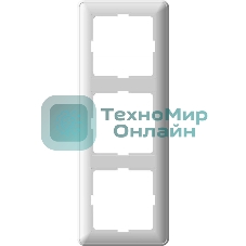 Рамка 3-м W59 бел. SchE KD-3-18 (КД-3-18)