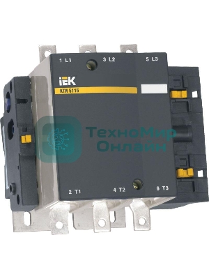 Контактор КТИ-5330 330А 230В/АС3 IEK KKT50-330-230-10