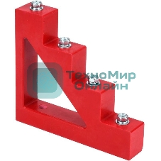 Изолятор ступенчатый ИС4-40 (М8) силовой с болтом IEK YIS11-4-40-B