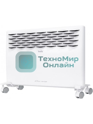 Конвектор электрический Ballu Ettore BEC/ETER-1000 белый, 1000 Вт, 15 м2, термостат, дисплей